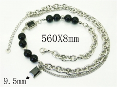 Stainless Steel Jewelry Wholesale - Stainless Steel Necklaces - HY72N0065IOZ
