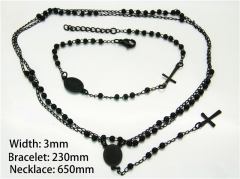 Wholesale Stainless Steel Bracelets & Necklaces Sets - HY40S0261HIL