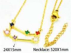 Stainless Steel Jewelry Wholesale - Stainless Steel Necklaces - HY54N0672MLD