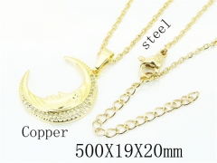 Stainless Steel Jewelry Wholesale - Stainless Steel Necklaces - HY54N0520ML