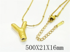 Stainless Steel Jewelry Wholesale - Stainless Steel Necklaces - HY89N0028LLY