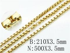 Wholesale Stainless Steel Bracelets & Necklaces Sets - HY40S0427HHD