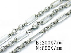 Wholesale Stainless Steel Bracelets & Necklaces Sets - HY40S0307I5C