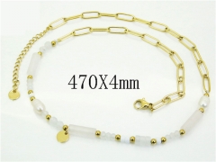Stainless Steel Jewelry Wholesale - Stainless Steel Necklaces - HY30N0143HNC