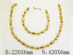 Wholesale Stainless Steel Bracelets & Necklaces Sets - HY70S0632HJN