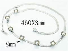 Stainless Steel Jewelry Wholesale - Stainless Steel Necklaces - HY59N0121NLW