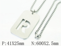 Stainless Steel Jewelry Wholesale - Stainless Steel Necklaces - HY41N0033PR