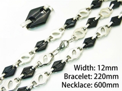 Wholesale Stainless Steel Bracelets & Necklaces Sets - HY55S0531IJW