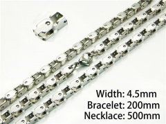 Wholesale Stainless Steel Bracelets & Necklaces Sets - HY40S0250PQ