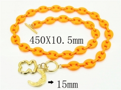 Wholesale Stainless Steel Bracelets & Necklaces Sets - HY21S0178IOF