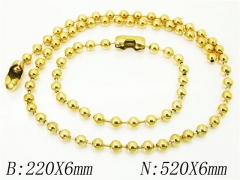 Wholesale Stainless Steel Bracelets & Necklaces Sets - HY73S0502HY