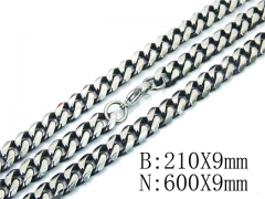 Wholesale Stainless Steel Bracelets & Necklaces Sets - HY40S0393IKR