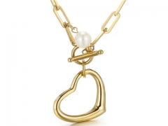 Stainless Steel Jewelry Wholesale - Stainless Steel Necklaces - HY0151N0123
