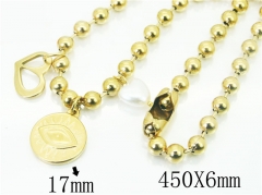 Stainless Steel Jewelry Wholesale - Stainless Steel Necklaces - HY21N0031HNZ