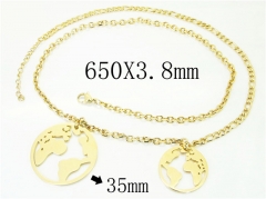 Wholesale Stainless Steel Bracelets & Necklaces Sets - HY50S0141HIE