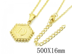 Stainless Steel Jewelry Wholesale - Stainless Steel Necklaces - HY06N0511PX