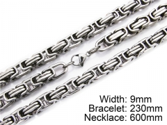 Wholesale Stainless Steel Bracelets & Necklaces Sets - HY55S0050H80