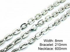 Wholesale Stainless Steel Bracelets & Necklaces Sets - HY55S0589HNE