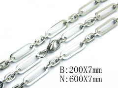 Wholesale Stainless Steel Bracelets & Necklaces Sets - HY40S0305ILD