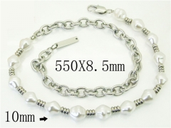 Stainless Steel Jewelry Wholesale - Stainless Steel Necklaces - HY72N0063INC