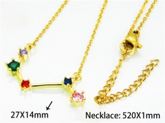 Stainless Steel Jewelry Wholesale - Stainless Steel Necklaces - HY54N0663ML