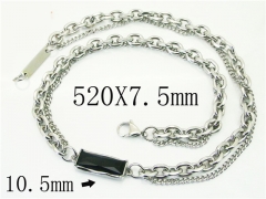 Stainless Steel Jewelry Wholesale - Stainless Steel Necklaces - HY72N0078ILE