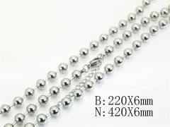 Wholesale Stainless Steel Bracelets & Necklaces Sets - HY70S0625ML