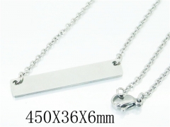 Stainless Steel Jewelry Wholesale - Stainless Steel Necklaces - HY73N0544JZ