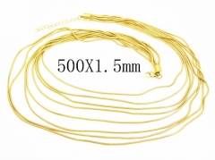 Stainless Steel Jewelry Wholesale - Stainless Steel Necklaces - HY53N0167IML