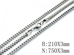 Wholesale Stainless Steel Bracelets & Necklaces Sets - HY40S0281IHE
