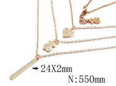 Stainless Steel Jewelry Wholesale - Stainless Steel Necklaces - HY90N0145IOE