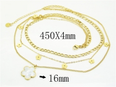 Stainless Steel Jewelry Wholesale - Stainless Steel Necklaces - HY32N0793HKS