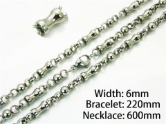 Wholesale Stainless Steel Bracelets & Necklaces Sets - HY55S0562HNE