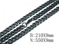 Wholesale Stainless Steel Bracelets & Necklaces Sets - HY40S0400IJF