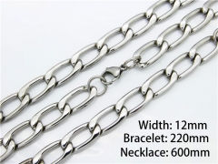 Wholesale Stainless Steel Bracelets & Necklaces Sets - HY40S0016I40