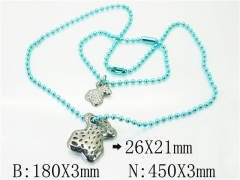Wholesale Stainless Steel Bracelets & Necklaces Sets - HY21S0298IJZ