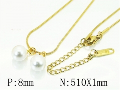 Stainless Steel Jewelry Wholesale - Stainless Steel Necklaces - HY59N0186MLZ