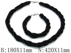 Wholesale Stainless Steel Bracelets & Necklaces Sets - HY70S0002H00