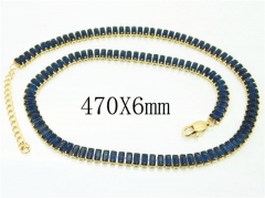 Stainless Steel Jewelry Wholesale - Stainless Steel Necklaces - HY59N0033INX