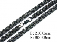 Wholesale Stainless Steel Bracelets & Necklaces Sets - HY40S0303I45