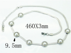 Stainless Steel Jewelry Wholesale - Stainless Steel Necklaces - HY59N0120NLE