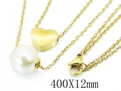 Stainless Steel Jewelry Wholesale - Stainless Steel Necklaces - HY62N0422NW