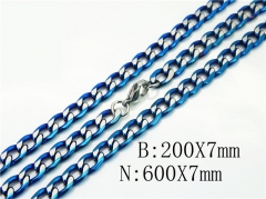 Wholesale Stainless Steel Bracelets & Necklaces Sets - HY40S0516HNL