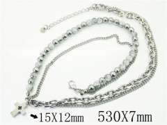 Stainless Steel Jewelry Wholesale - Stainless Steel Necklaces - HY72N0081IOC