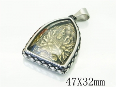 Stainless Steel Jewelry Wholesale - Stainless Steel Pendants - HY22P1054HPE