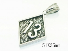 Stainless Steel Jewelry Wholesale - Stainless Steel Pendants - HY31P0100HQQ