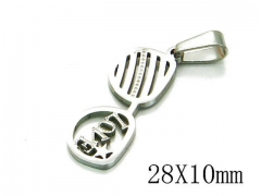 Stainless Steel Jewelry Wholesale - Stainless Steel Pendants - HY70P0448JL