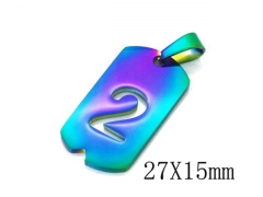 Stainless Steel Jewelry Wholesale - Stainless Steel Pendants - HY70P0750IA