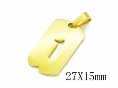 Stainless Steel Jewelry Wholesale - Stainless Steel Pendants - HY70P0731IQ