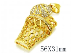 Stainless Steel Jewelry Wholesale - Stainless Steel Pendants - HY13P0145HKR